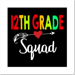 9th Grade Squad Teacher Back To School Posters and Art